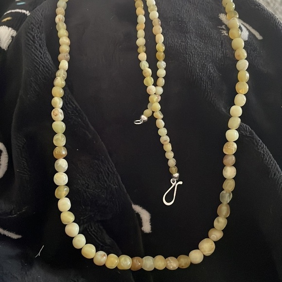 Sonoran yellow opal small nugget necklace by Jay King - Picture 10 of 14